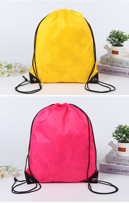 Sac à cordes en flanelle d'entreprise pour une épaule simple et une école personnalisée