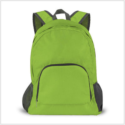 Sac à dos de voyage ultra-légers pour les sports de plein air avec fermeture de fermeture à glissière imprimée avec logo personnalisé