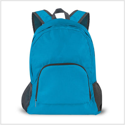 Sac à dos de voyage ultra-légers pour les sports de plein air avec fermeture de fermeture à glissière imprimée avec logo personnalisé