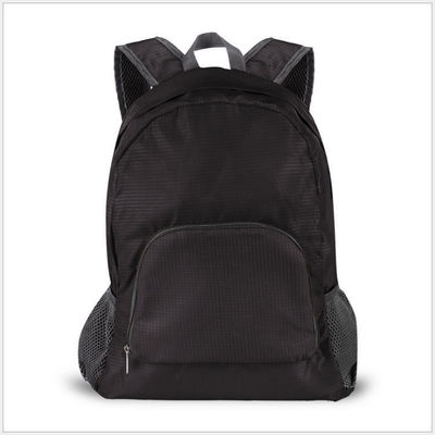 Sac à dos de voyage ultra-légers pour les sports de plein air avec fermeture de fermeture à glissière imprimée avec logo personnalisé