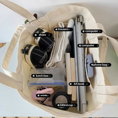 Le dernier sac à main à la mode et personnalisable en toile avec sérigraphie