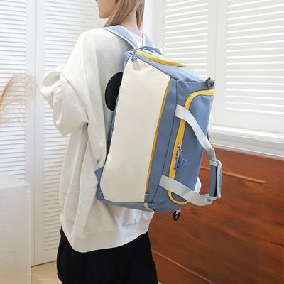 Sac de sport léger avec des compartiments chaussures pour les sports et le week-end Logo personnalisé