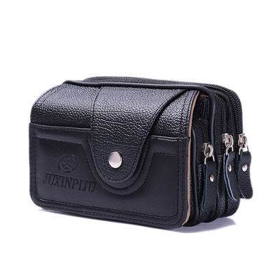 Sac de carte en cuir de vache personnalisé Nouveau style à la mode Carte bancaire de ramassage en haute couche