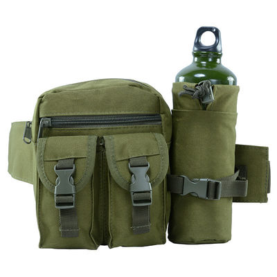 Couleur personnalisée Hommes Camo Tactique Fanny Pack Utilitaire Sac de taille avec bouteille d'eau