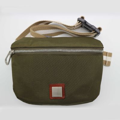 Fanny Pack Logo personnalisé Imprimé Hommes Femmes Voyage Sac de taille en nylon Sac de ceinture de corps croisé