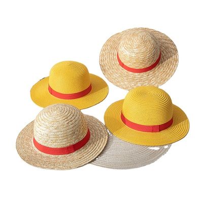Anime Cosplay Dress Up Sun Hat avec ruban de corde Type d'accessoire et conception de la performance