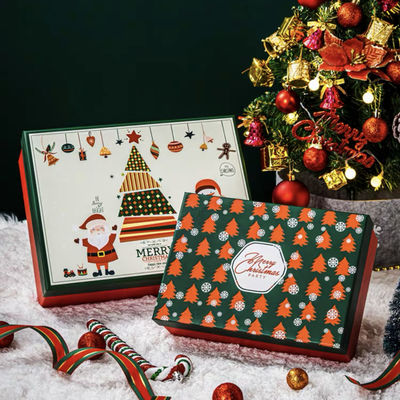 Emballage Pour Les Enfants Bonbons Nouveaux Sacs Cadeaux de Noël à la mode avec le Père Noël et le renard