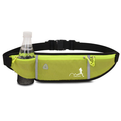 Sport en plein air en nylon course à pied sac de taille étanche téléphone ceinture de taille fitness élastique Fanny Pack
