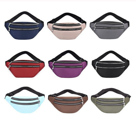 Sacs de ceinture en nylon pour femme, imperméable à l'eau, corps croisé
