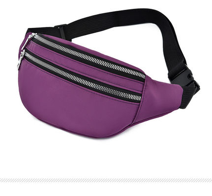 Sacs de ceinture en nylon pour femme, imperméable à l'eau, corps croisé