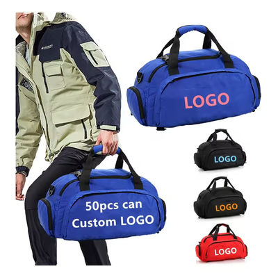 Coloris personnalisé Gymnastics sac à dos Homme sac de voyage imperméable à l' eau avec compartiment chaussures