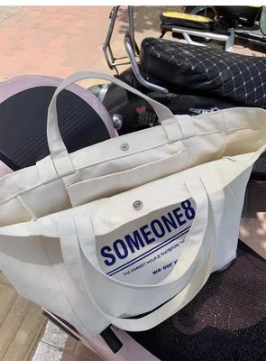 Logo personnalisé acceptable à double poignée sac de coton pour raquette de tennis de style occidental