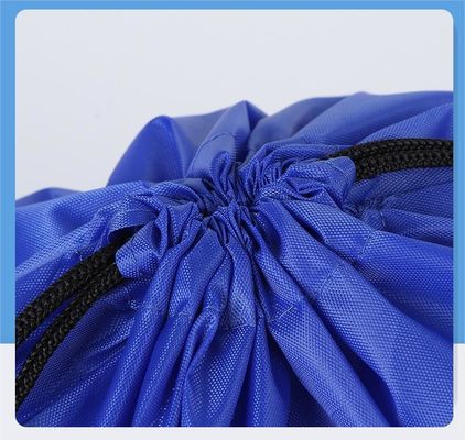 Fermeture à cordes Logo personnalisé Sac à cordes en nylon sac à dos Polyester étanche recyclé