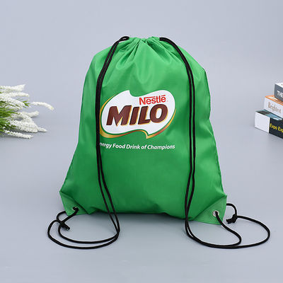 Style de la mode Sac de gym en polyester recyclé personnalisé pour le sport et le fitness