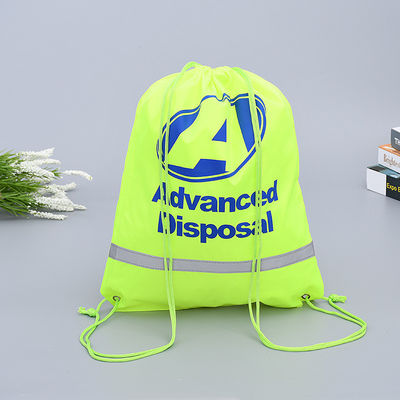 Style de la mode Sac de gym en polyester recyclé personnalisé pour le sport et le fitness