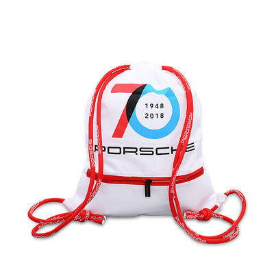 Style de la mode Sac de gym en polyester recyclé personnalisé pour le sport et le fitness