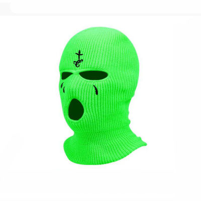 Chapeau de balaclava de couleur personnalisée pour le ski unisexe et la protection du cou en hiver