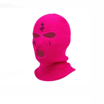Chapeau de balaclava de couleur personnalisée pour le ski unisexe et la protection du cou en hiver
