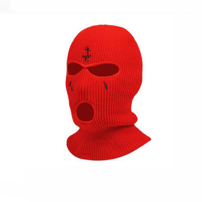 Chapeau de balaclava de couleur personnalisée pour le ski unisexe et la protection du cou en hiver