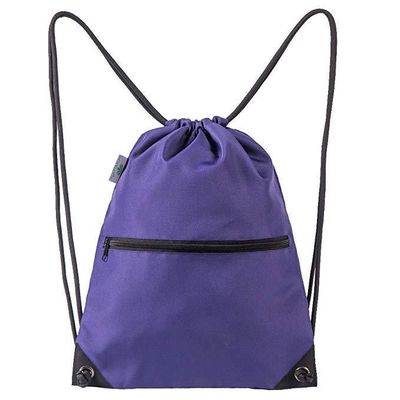 HAJJ Sac à cordes durable sac à dos réutilisable pour chaussures de chaussures polyester confortables