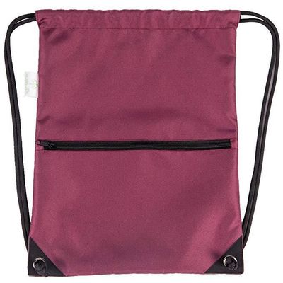 HAJJ Sac à cordes durable sac à dos réutilisable pour chaussures de chaussures polyester confortables
