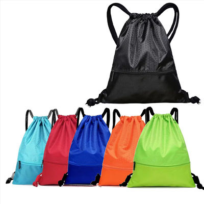 HAJJ Sac à cordes durable sac à dos réutilisable pour chaussures de chaussures polyester confortables