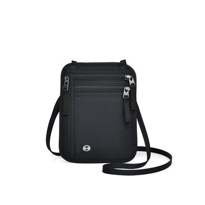 OEM/ODM Logo personnalisé Sac de voyage en nylon à petit cou pour téléphone portable et carte