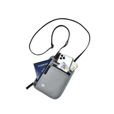 OEM/ODM Logo personnalisé Sac de voyage en nylon à petit cou pour téléphone portable et carte