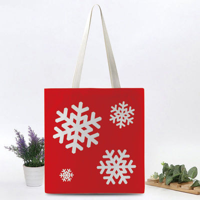 Sac à dos en toile de coton sur mesure pour les achats à Noël