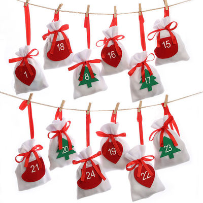 Sacs à cordes de velours pour les cadeaux de mariage de Noël Sacs à bijoux en tissu de velours