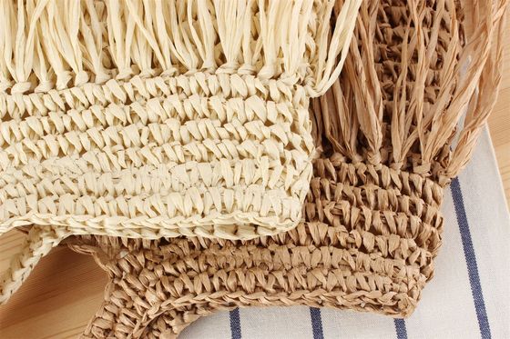 2024 Grandes capacités Femmes papier paille plage sac à main à main avec tasse Le plus nouveau à la mode