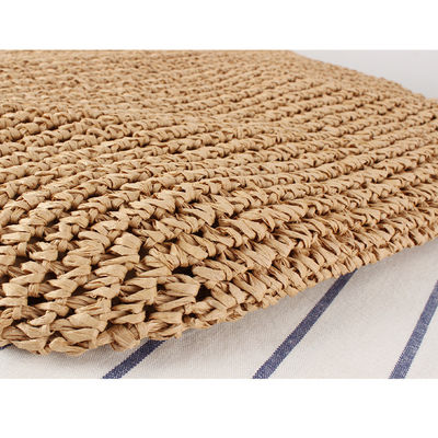 2024 Grandes capacités Femmes papier paille plage sac à main à main avec tasse Le plus nouveau à la mode