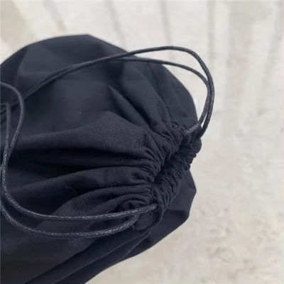 Sacs à sacs en coton à cordes avec logo personnalisé