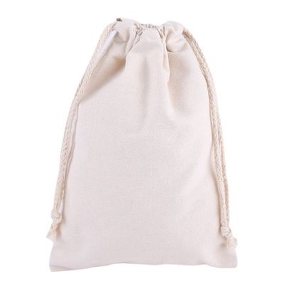 Emballage à la corde en coton biologique/sac de poussière pour chaussures Logo personnalisé toile pour les entreprises de luxe