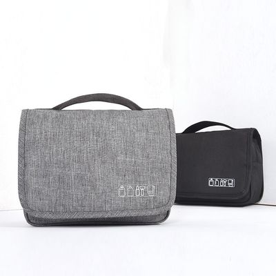 Fermeture à fermeture à glissière Voyage imperméable à l'eau sac de rangement cosmétiques pour hommes élégants en déplacement