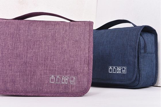 Fermeture à fermeture à glissière Voyage imperméable à l'eau sac de rangement cosmétiques pour hommes élégants en déplacement