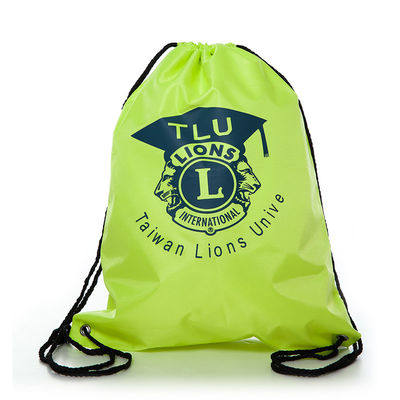 OEM/ODM Accepté Logo personnalisé Sac à dos en polyester à ficelle pour les voyages et les sports