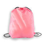 Sacs à sacs en polyester à corde de traction pour la marque personnalisée et les promotions