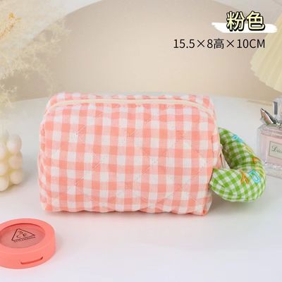 Large capacité de réseau Portable de couleur de stockage de maquillage cosmétique personnalisé sac de logo imprimé