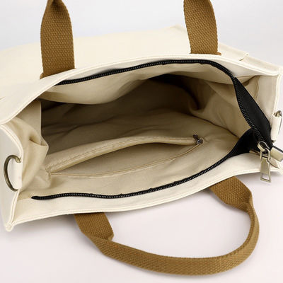 Sac à main en PU écologique, imperméable à l'eau, laminé en toile, sac à main avec logo personnalisé