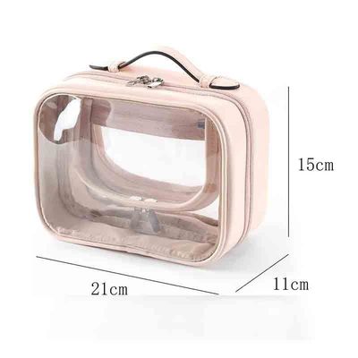 Sacs de maquillage imperméable à l'eau à grande capacité OEM / ODM acceptable