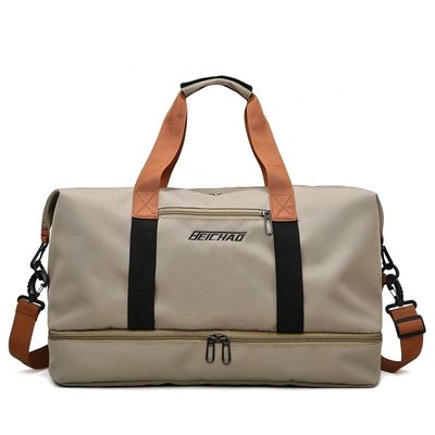 Logo personnalisé Accepté Sport Gym Voyage Sac à dos Sac imperméable à l'eau Sacs en toile polyester
