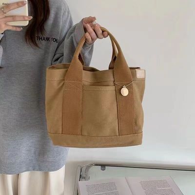 Sacs à main en toile d'épicerie avec poignée de corde et autre type de motif