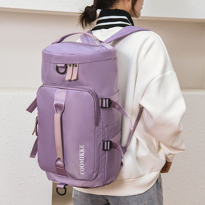 Logo personnalisé Imprimer gros sac à dos de voyage unisexe pour la randonnée Sports en plein air Portez sur sac