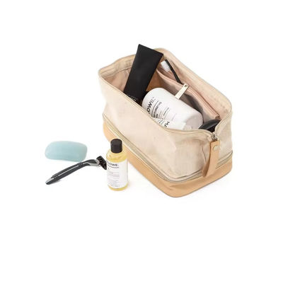 Sac de maquillage fermé à fermeture à glissière pour le stockage sécurisé des produits de marque privée