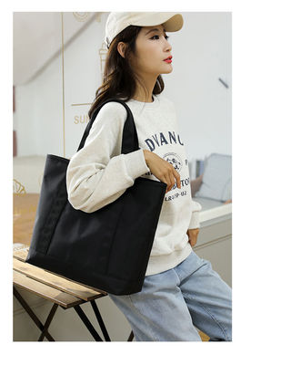 Sac à main en toile d'extérieur avec poche et fermeture à glissière