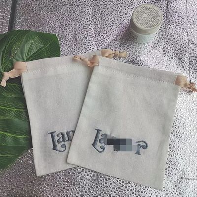 Sac à cordes en lin de jute parfait pour bijoux et stockage numérique réutilisable