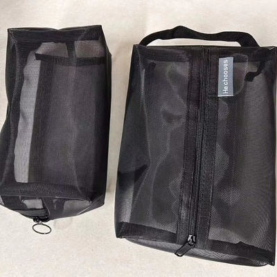 Dernier sac cosmétique en maille pour les filles femmes professionnel de stockage de voyage OEM / ODM accepté