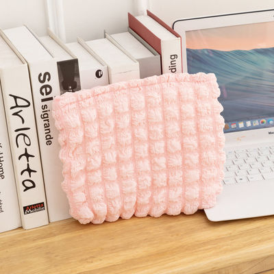 OEM/ODM Acceptable Sac cosmétique en maille puffée mignonne pour sacs de toilettes de voyage en mini toilette