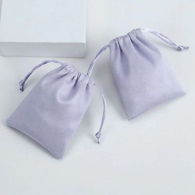 Sac scolaire Trolley Velours à corde à dessin Sac à bijoux pour emballage de logo personnalisé